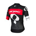 Maglia QPI SK TEAM manica corta nera/rossa