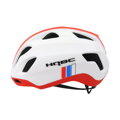 HQBC Casco SQUARA bianco/rosso 