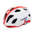 HQBC Casco SQUARA bianco/rosso 