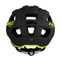 HQBC Casco ROQER nero/giallo neon opaco 