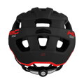 HQBC Casco ROQER nero/rosso opaco 