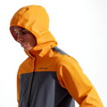PEARL IZUMI Giacca CANYON 2.5L WXB RAIN arancione/grigio F22