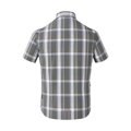 SHIMANO Camicia Transit Check SS grigio-marrone 