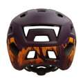 Casco COYOTE viola opaco/arancione