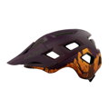 Casco COYOTE viola opaco/arancione