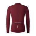 SHIMANO Maglia VERTEX THERMAL LONG bordeaux 
