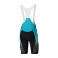 Pantaloni TEAM con bretelle nero/verde