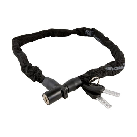 Lucchetto LONGUS catena 4/750mm nera