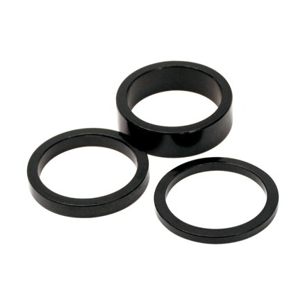 Rondella LONGUS Al per stelo 28.6/3 nera / 10 pz
