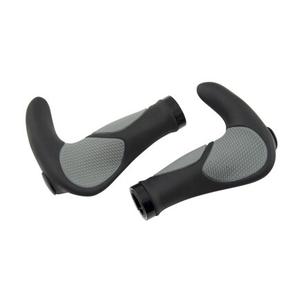 Angoli LONGUS ERGOBUL con maniglie anatomiche nero/grigio
