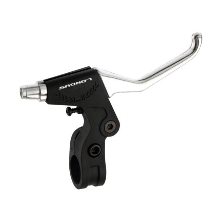 Coppia leve freno LONGUS AL/PP V-Brake 3 dita nere