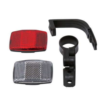 Set catarifrangenti LONGUS anteriore+posteriore per bicicletta