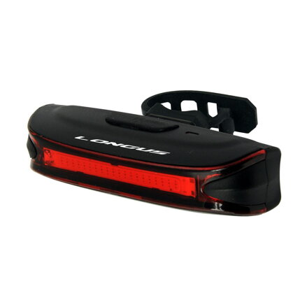 Fanale posteriore LONGUS CHIP 20LED 5f USB, 65lm, nero