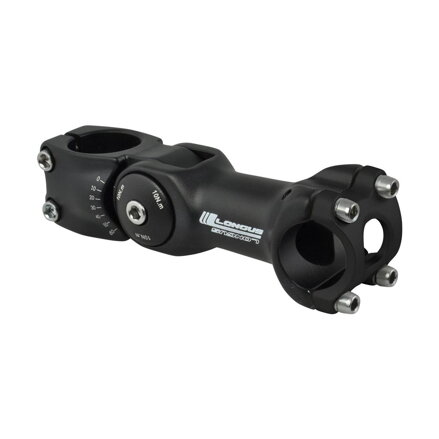 Stelo LONGUS SETUP regolabile 28.6/25.4 0-60°, nero