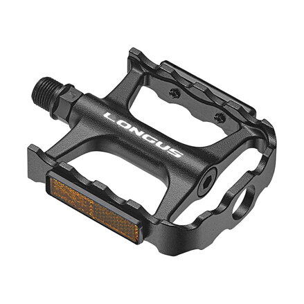 Pedali LONGUS PREMIUM MTB AL neri, cuscinetti industriali