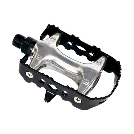 Pedali LONGUS CAGE MTB FE/AL argento, sfera