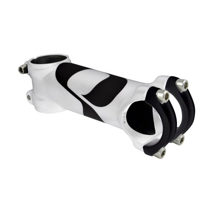 Attacco manubrio HQBC Q8001.2 SL OS AL7050 bianco