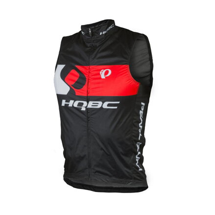 Gilet HQBC QPI TEAM nero/rosso