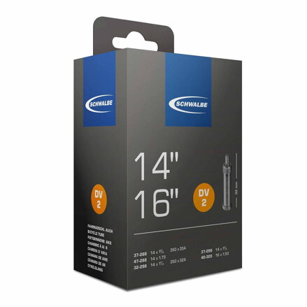 Camera d'aria SCHWALBE DV2 14 32/47-288/305 EK 32mm 85g