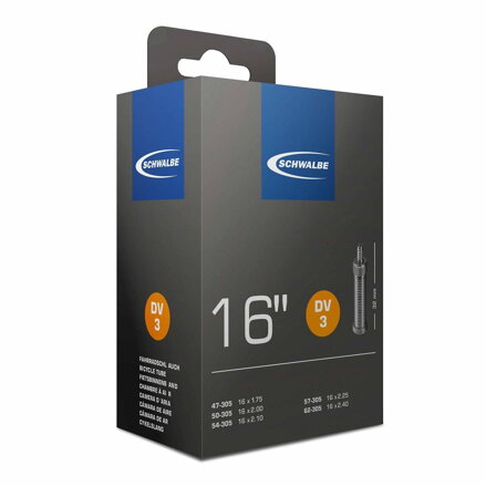 Camera d'aria SCHWALBE DV3 16 47/62-305 EK 32mm 115g