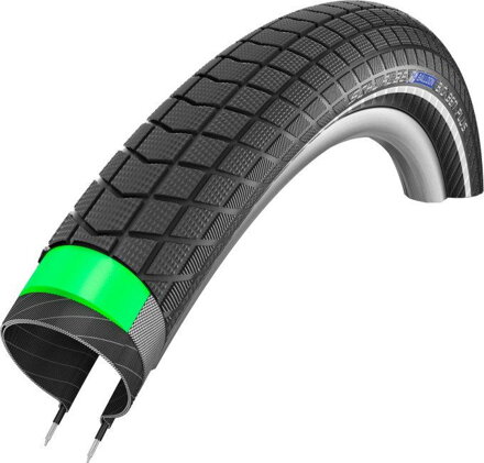 Pneumatico SCHWALBE BIG BEN PLUS (55-406) 20x2.15 Performance 67EPI GreenGuard 680g Nero reflex