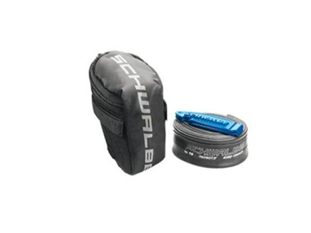 SCHWALBE Tasca sottosella Schwalbe + tubo 27,5/29 pollici + leva di montaggio 2x