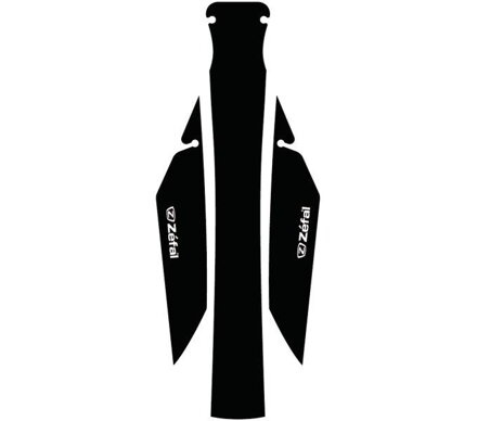 Parafango ZÉFAL SHIELD LITE XL nero/bianco