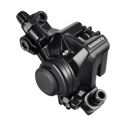 Pinza freno SHIMANO. BR-M375 Post Mount meccanico+piastre B05S