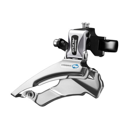SHIMANO Presmyk Altus FD-M313 3x7/8-k. Corsa uni Oscillazione verso il basso (34,9/31,8/28,6 mm) 48/44z.
