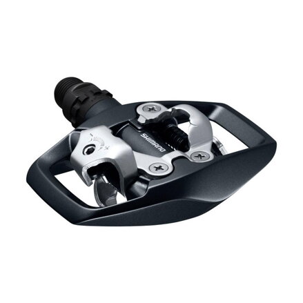 Pedali SHIMANO MTB PD-ED500 SPD neri con gabbia + telaio. SM-SH56