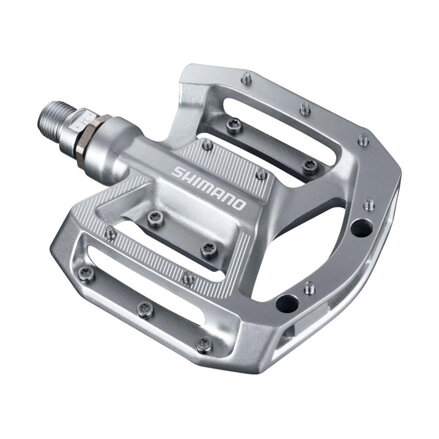 Pedali SHIMANO MTB Flat PD-GR500 argento BMX, DH, slalom