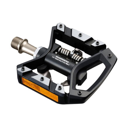Pedali SHIMANO Trekking PD-T8000 SPD neri unilaterali + anteriori. SM-SH56