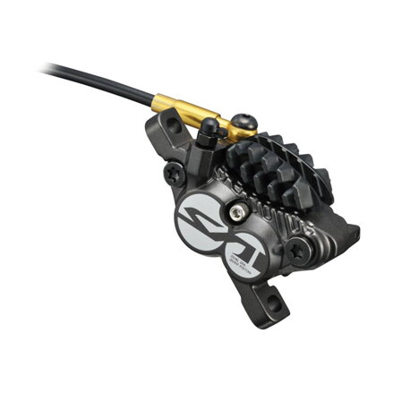 Pinza freno SHIMANO. Saint BR-M820 Post Mount idraulico+piastre H03C