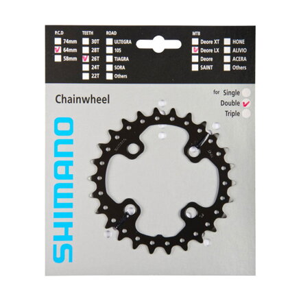Cambio SHIMANO 26z. FC-M675SLX64mm