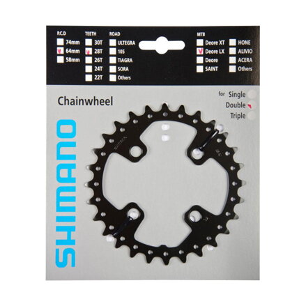 Cambio SHIMANO 28z. FC-M675SLX64mm