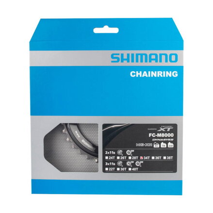 Cambio SHIMANO 34z. FC-M8000XT34/24z. nero 96 mm
