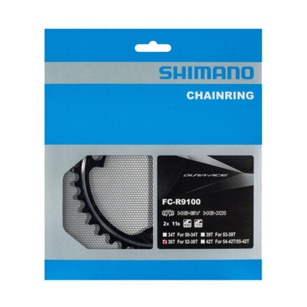 Cambio SHIMANO 34z. FC-R9100 Dura Ace nero 110 mm