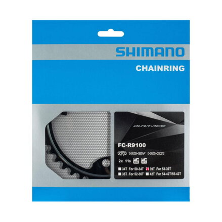 Cambio SHIMANO 39z. FC-R9100 Dura Ace nero 110 mm