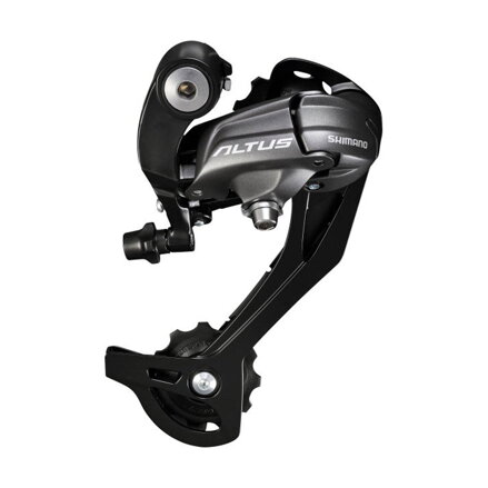 Deragliatore SHIMANO Altus RD-M370 9 velocità. cinturino nero super lungo