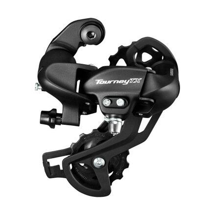 SHIMANO Deragliatore Tourney TX RD-TX800 7/8-k. senza gancio nero