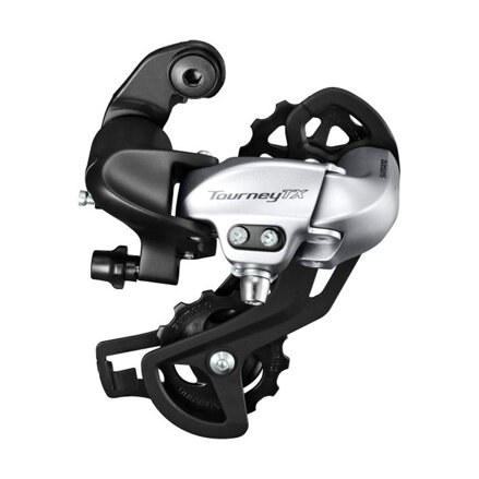 SHIMANO Deragliatore Tourney TX RD-TX800 7/8-k. senza gancio, argento