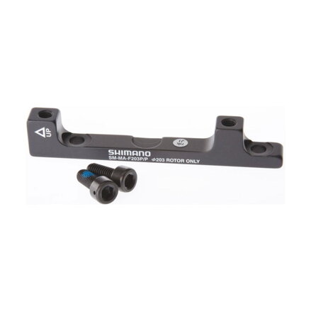 SHIMANO Adattatore SM-MAF203 anteriore per disco 203mm PM/PM (160/203)