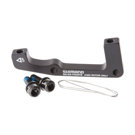Adattatore anteriore SHIMANO SM-MAF203 per disco PM/IS da 203 mm