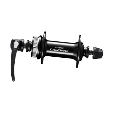 SHIMANO Mozzo anteriore Deore HB-M6000 32d. RU chiusura centrale nera