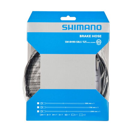 SHIMANO Tubo idraulico SM-BH90 2000mm nero M820 Saint