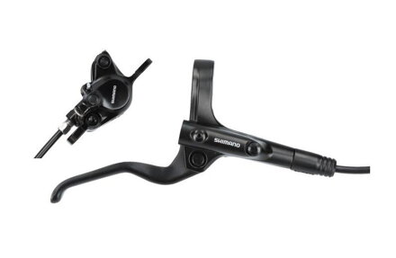 SHIMANO E-MT201 Freno idraulico posteriore nero Post Mount 1700mm tubo + pastiglie B05S 
