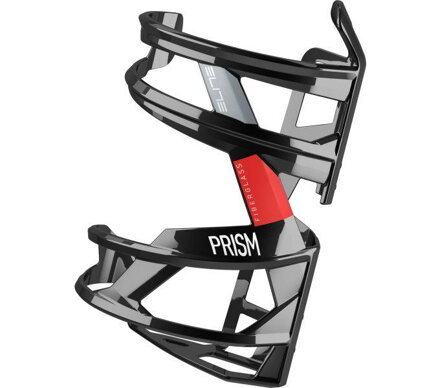 ELITE Cestino PRISM L nero/rosso lucido
