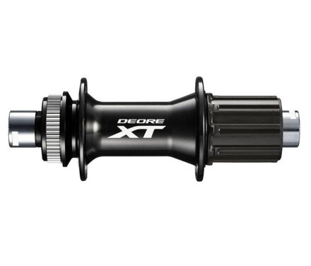 SHIMANO Mozzo posteriore XT FH-M8010 perno 148x12mm BOOST 32d. 9/10/11-k. chiusura centrale nera