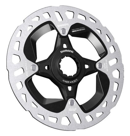 SHIMANO Disco freno RT-MT900 140mm Center Lock Ice Tech (serrato internamente)