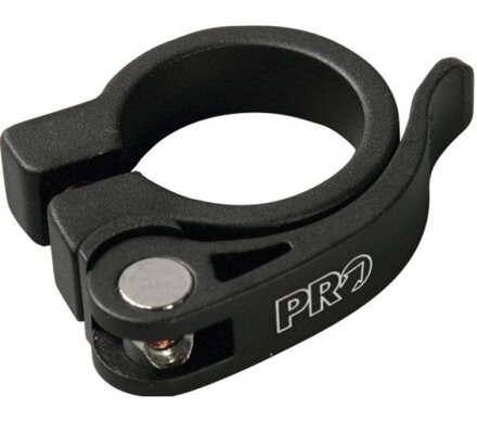 Morsetto PRO con QR sottosella nero 28,6mm